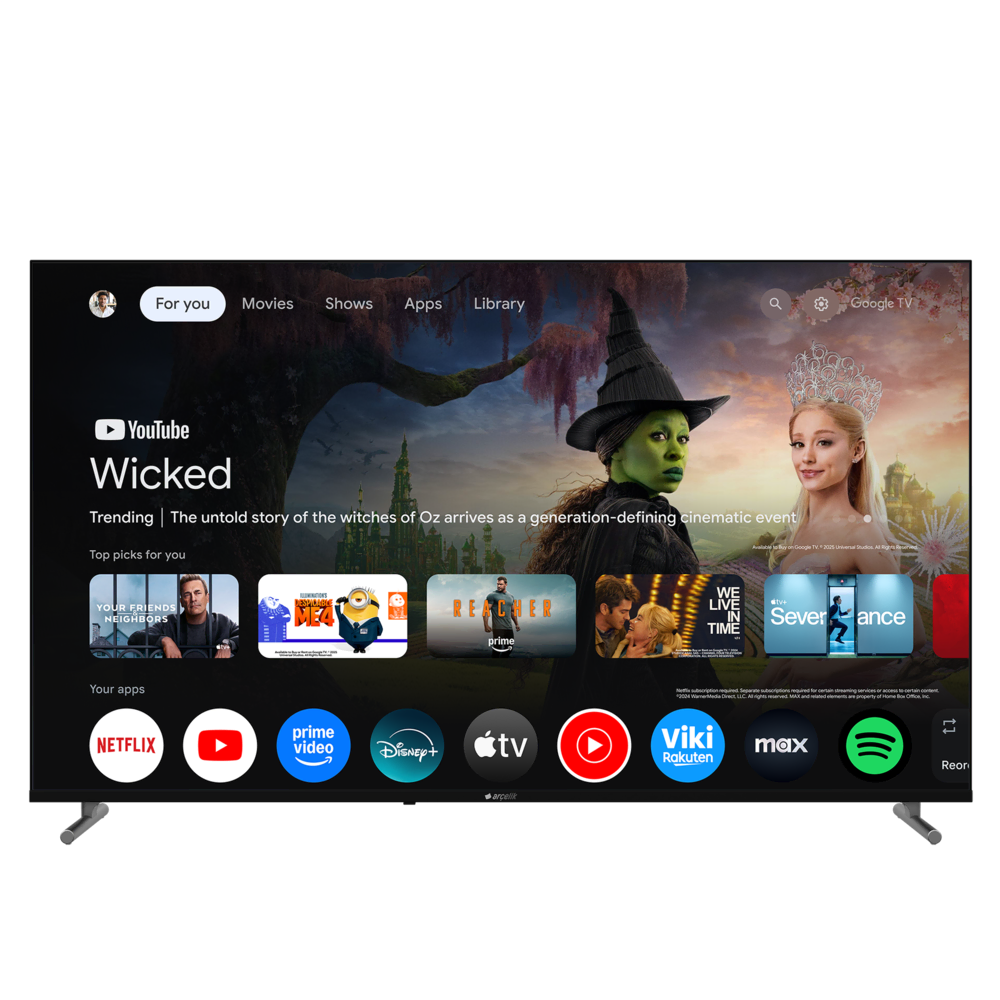 Arçelik 7 Serisi A 765 C 4K Ultra HD 65'' 165 Ekran Uydu Alıcılı Google Smart LED TV