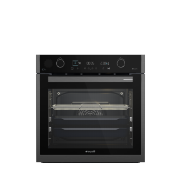 Arçelik Siyah Buhar Destekli AFRY PRO ( AFC 471 D - OCD T 651 ES - ADE 606-2 S ) Ankastre Set