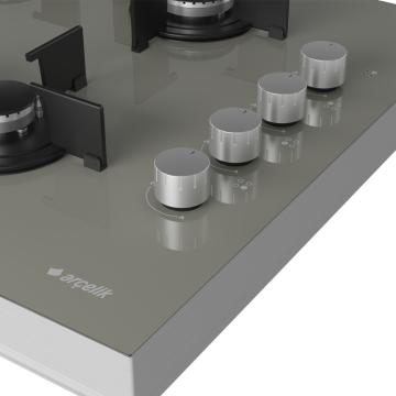 Arçelik STOC 828 G Gri Set Üstü Ocak