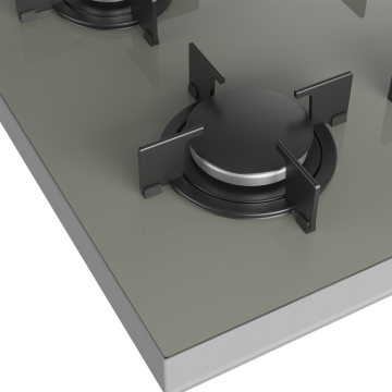 Arçelik STOC 828 G Gri Set Üstü Ocak