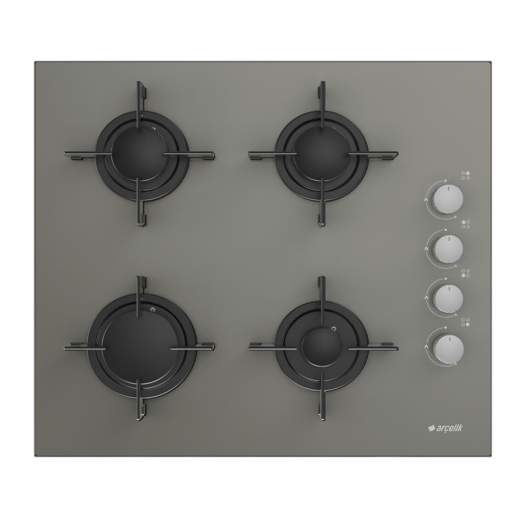 Arçelik STOC 828 G Gri Set Üstü Ocak