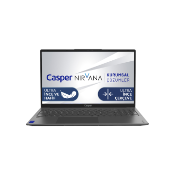 Casper Nirvana X700.1215-8P00T-G-F i3-1215U 8GB/256GB SSD Iris Xe Graphics 15.6'' Full HD Notebook