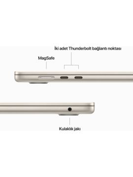 Apple MacBook Air M2 8 GB 512 GB SSD 15.3'' MQKV3TU/A Yıldız Işığı