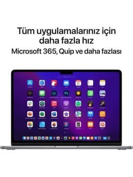 Apple MacBook Air M2 16 GB 256 GB SSD 13.6'' MC7U4TU/A Uzay Grisi