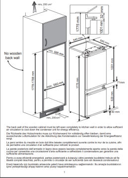 Arçelik A 2071 YNK Ankastre Buzdolabı