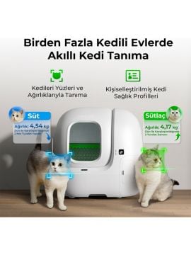 Petkit Purobot Max Pro Akıllı Kedi Tuvaleti (Resmi Distribütör Garantili)
