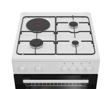 Arçelik F 8431-1 B Beyaz Ocaklı Fırın