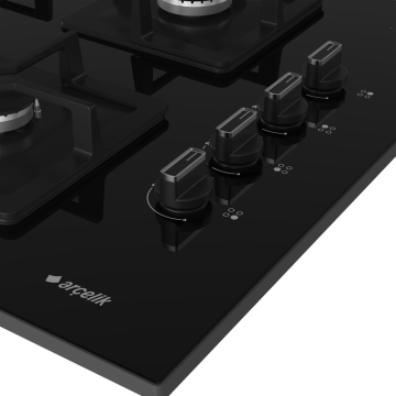 Arçelik OCD K 651 DWYS Wok Gözlü Siyah Ankastre Ocak