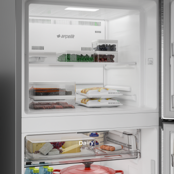 Arçelik 566406 MI Çift Kapılı No Frost Buzdolabı