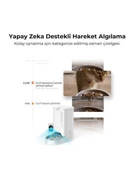 Petkit Yumshare Solo Kameralı Akıllı Mama Kabı