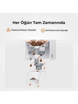 Petkit Yumshare Solo Kameralı Akıllı Mama Kabı