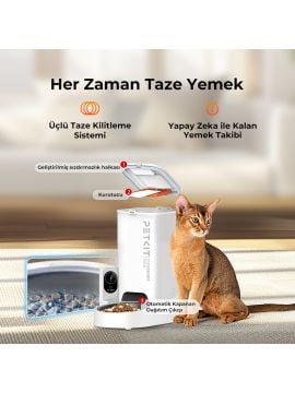 Petkit Yumshare Solo Kameralı Akıllı Mama Kabı