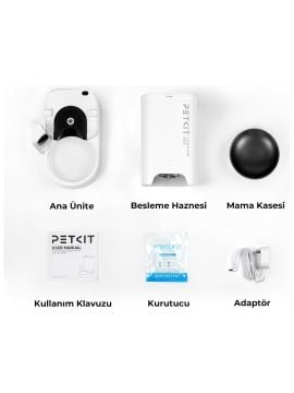 Petkit Yumshare Solo Kameralı Akıllı Mama Kabı