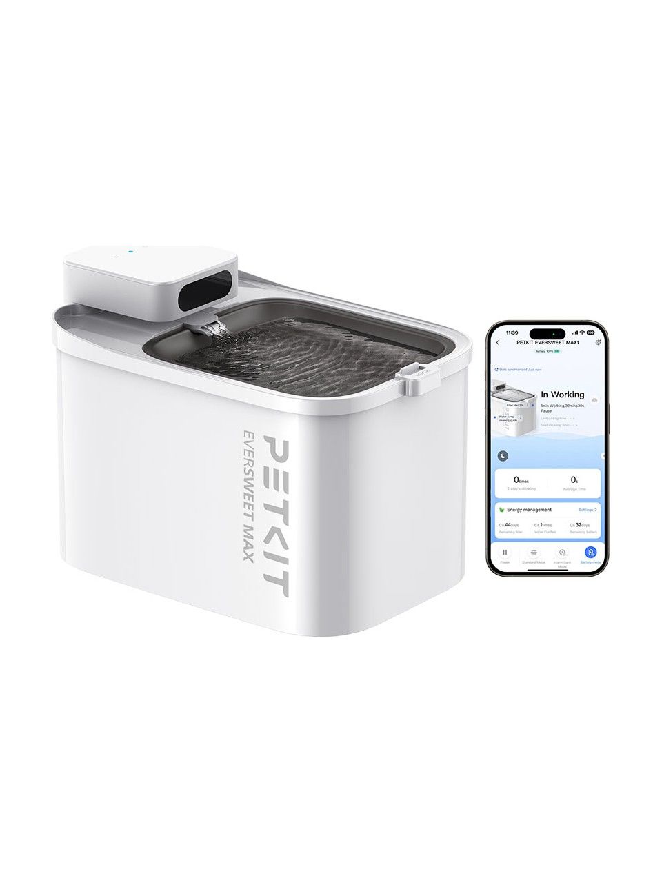 Petkit Eversweet Max Akıllı Su Pınarı (Resmi Distribütör Garantili)