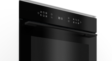 Arçelik AFC 45 MD S Siyah Kompakt Ankastre Fırın ve Mikrodalga