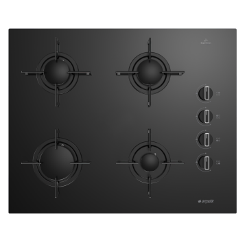 Arçelik Siyah 3 lü Buhar Destekli Cam Seri ( AFC 341 S - OCD T 651 ES - ADE 606-2 S ) Ankastre Set