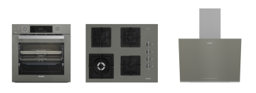 Arçelik Grion Döküm Wok Ocaklı Buhar Destekli AFRY ( AFC 361 G - OCD K 651 DWYG - ADE 606-2 G ) Ankastre Set