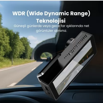 Mieco A11 Ön ve Arka 4K Araç Kamerası Seti