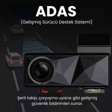 Mieco A11 Ön ve Arka 4K Araç Kamerası Seti