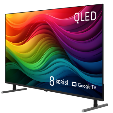 Arçelik 8 Serisi A 865 C 4K Ultra HD 65'' 165 Ekran Uydu Alıcılı Google Smart QLED TV