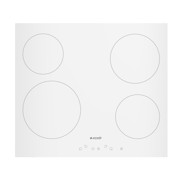 Arçelik OV 6024 B Vitroseramik Ankastre Ocak