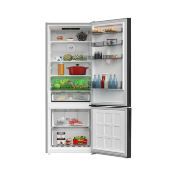 Arçelik 270475 IEGC Gri Cam Kombi No Frost Buzdolabı