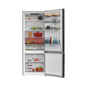 Arçelik 270475 IEGC Gri Cam Kombi No Frost Buzdolabı