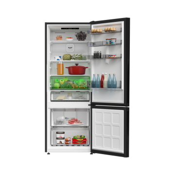 Arçelik 270475 IESC Siyah Cam Kombi No Frost Buzdolabı