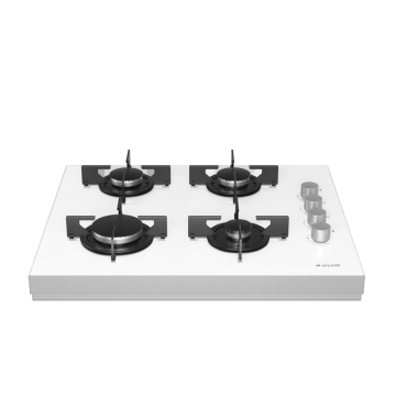 Arçelik SOCD T 601 EB Beyaz Cam Set Üstü Ocak