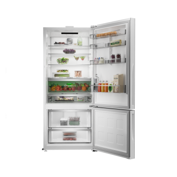 Arçelik 278551 EBC Fit Beyaz Cam Kombi No Frost Buzdolabı