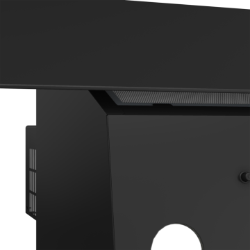 Arçelik ADE 603 SR Siyah Davlumbaz