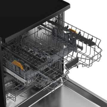 Arçelik A 710 sc Siyah Cam Bulaşık Makinesi