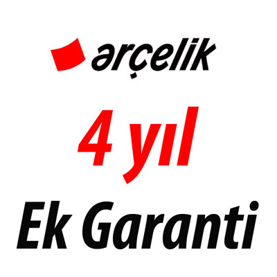 Arçelik 0-6 Ay Arası Ocak +4 Yıl Ek Garanti Belgesi