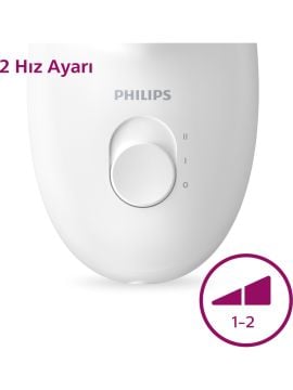 Philips BRE225/05 Satinelle Essential Kablolu Kompakt Epilatör