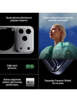 Apple iPhone 17 Pro 256 GB Kozmik Turuncu