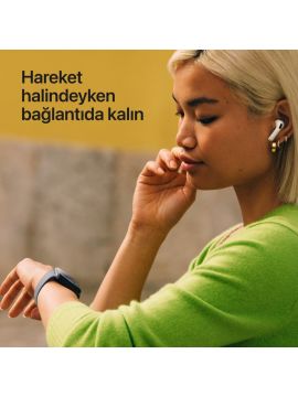 Apple Watch SE 3 GPS 44mm Gece Yarısı Alüminyum Kasa ve Gece Yarısı Spor Kordon Akıllı Saat - M/L