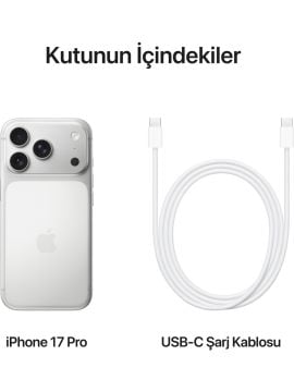 Apple iPhone 17 Pro 512 GB Gümüş