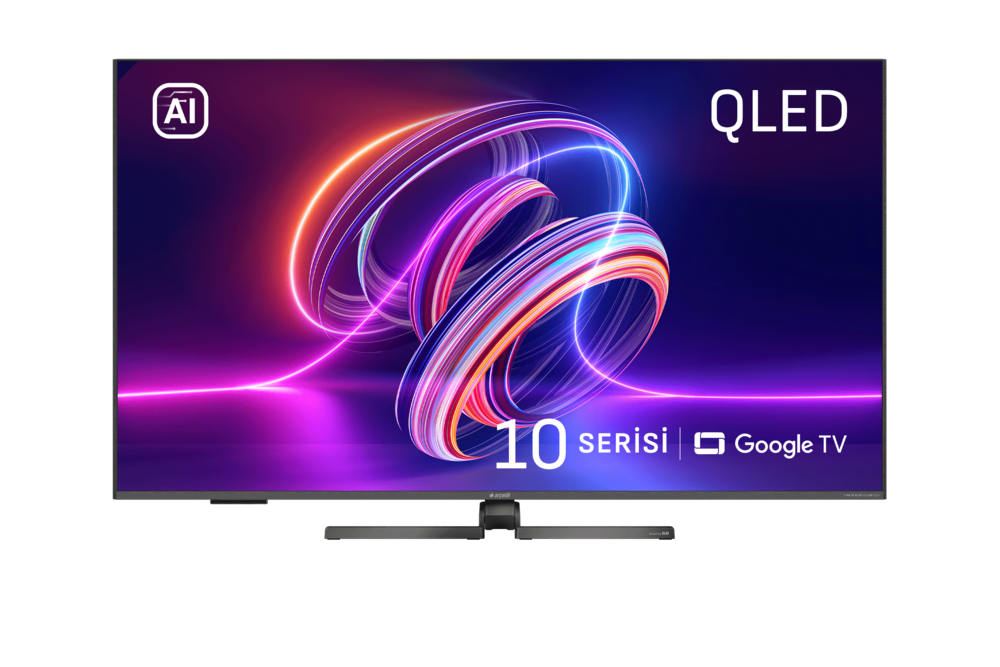 Arçelik Imperium A 1055 C AI 4K Ultra HD 55'' 140 Ekran Uydu Alıcılı Google Smart QLED TV