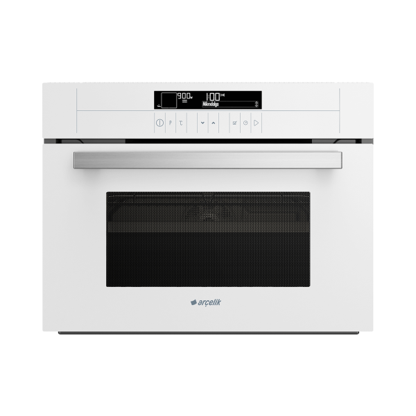 Arçelik KMF 833 W Beyaz Kompakt Ankastre Fırın ve Mikrodalga