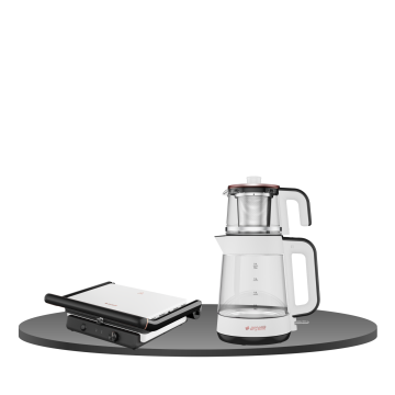 Arçelik Resital Beyaz 2'li Mutfak Seti