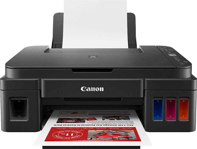 Canon Pixma G3411 Wi-Fi + Tarayıcı + Fotokopi Renkli Çok Fonksiyonlu Tanklı Mürekkep Püskürtmeli Yazıcı