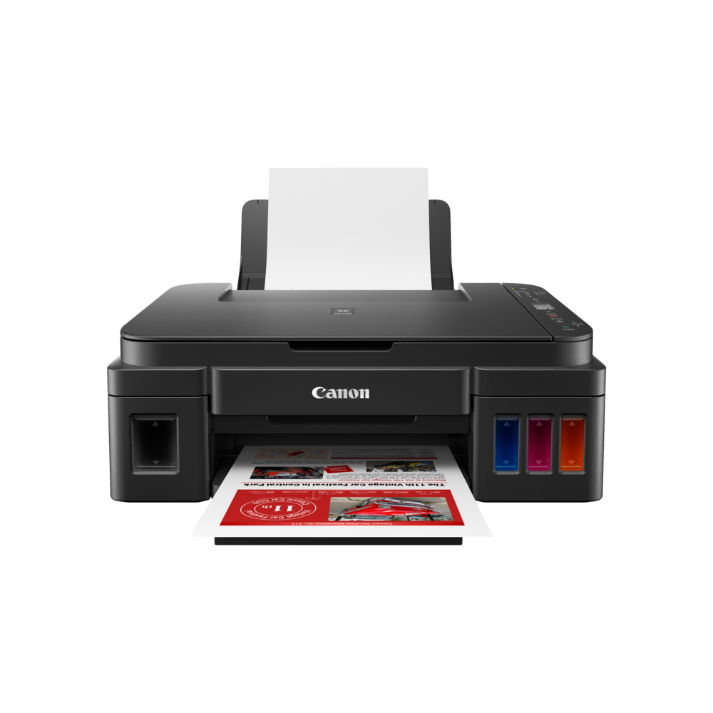 Canon Pixma G3410 Wi-Fi + Tarayıcı + Fotokopi Renkli Çok Fonksiyonlu Tanklı Yazıcı