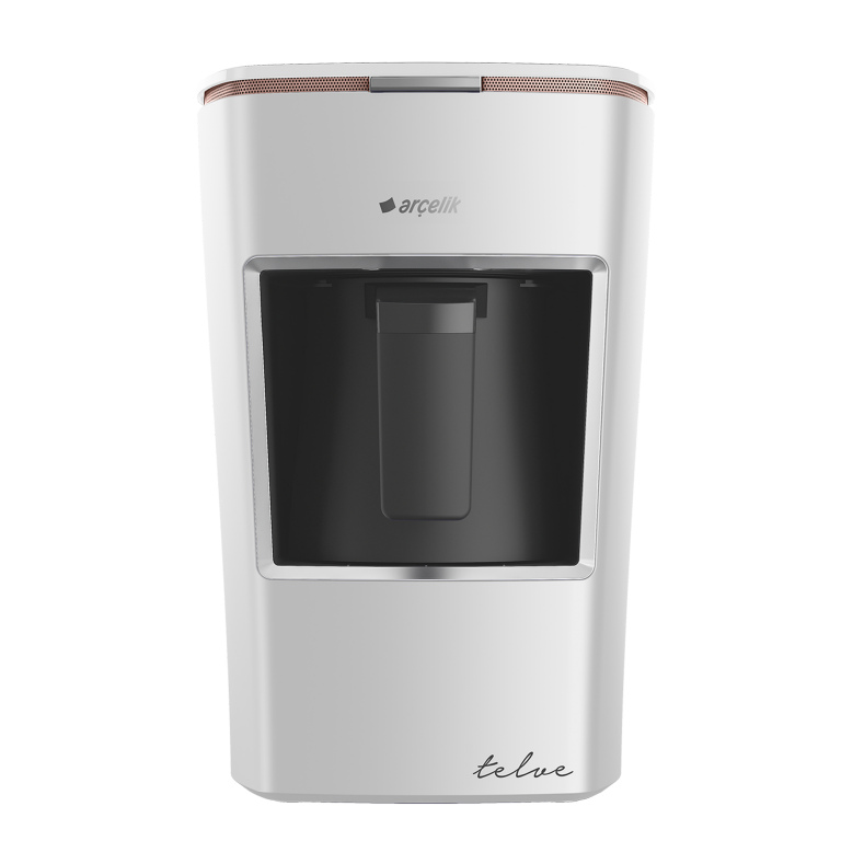 Arçelik K 3300 Mini Telve Resital Beyaz Türk Kahve Makinesi