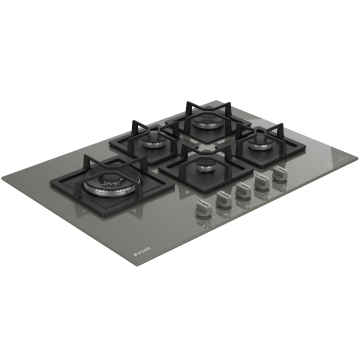 Arçelik OCD K 752-2 DWKYG Wok Gözlü Gri Cam Ankastre Ocak