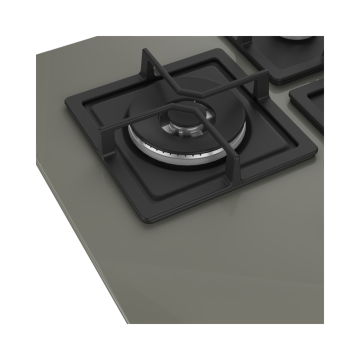 Arçelik OCD K 752-2 DWKYG Wok Gözlü Gri Cam Ankastre Ocak