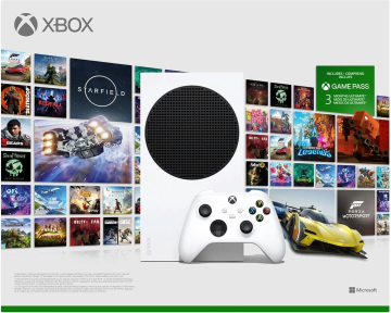 Microsoft Xbox Series S 512 GB SSD Oyun Konsolu + 3Ay Gamepass Ultimate (Microsoft Türkiye Garantili)