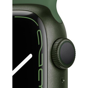 Apple Watch Series 7 GPS 41mm Yeşil Alüminyum Kasa ve Spor Kordon Akıllı Saat
