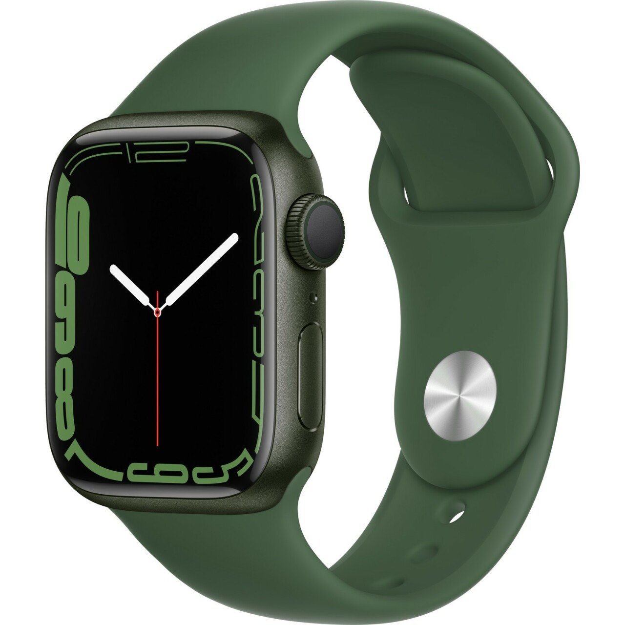 Apple Watch Series 7 GPS 41mm Yeşil Alüminyum Kasa ve Spor Kordon Akıllı Saat