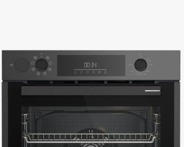 Arçelik AFM 360 D Dark İnox Buhar Destekli Ankastre Fırın