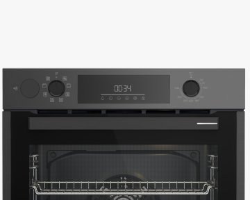 Arçelik AFM 360 D Dark İnox Buhar Destekli Ankastre Fırın